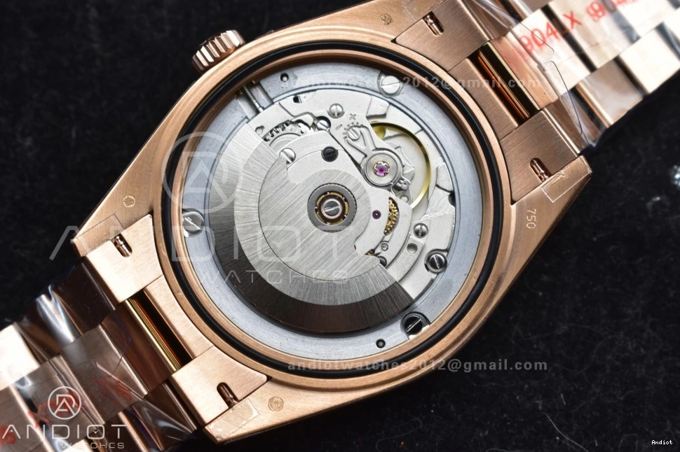 Steel Best V4 904L on Edition Bracelet Dial Ombre QF A2836 Slate (Gain Weight) President RG DayDate 40 0306